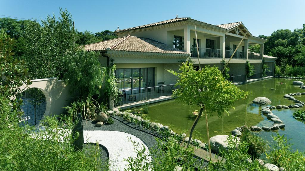 Les Angles  Maison Du Lac מראה חיצוני תמונה